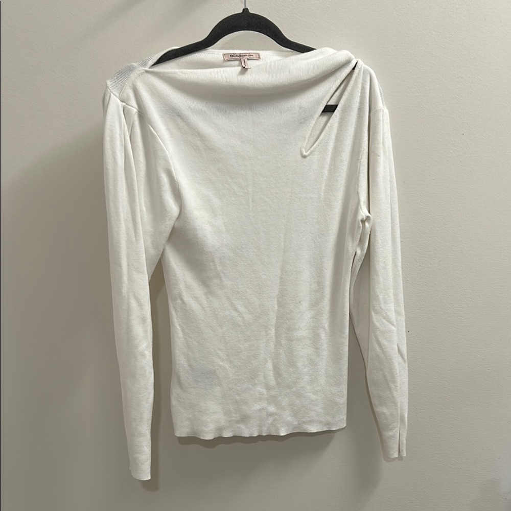 BCBG Generation White Sweater